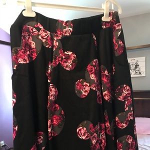 Torrid Minnie Mouse skirt size 14 NWT